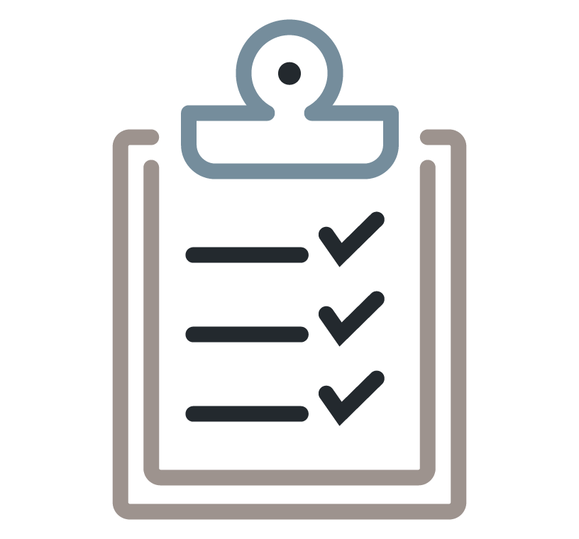 icon-prozess icon checkliste